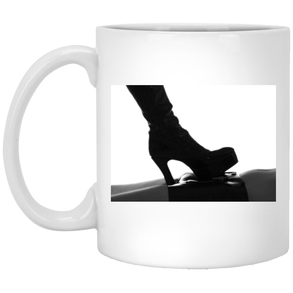 Heel, Boy 11oz White Gloss Ceramic Mug