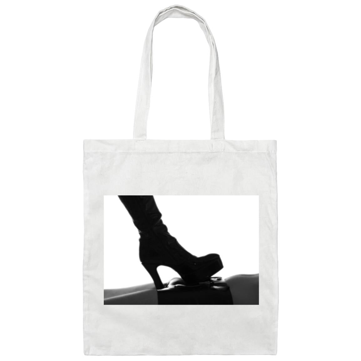 Heel, Boy 6oz. 100% Cotton Canvas Tote Bag