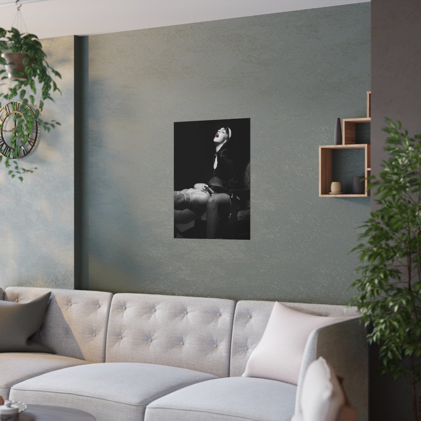 Closer To God - John 6:56 - 210gsm Satin Poster