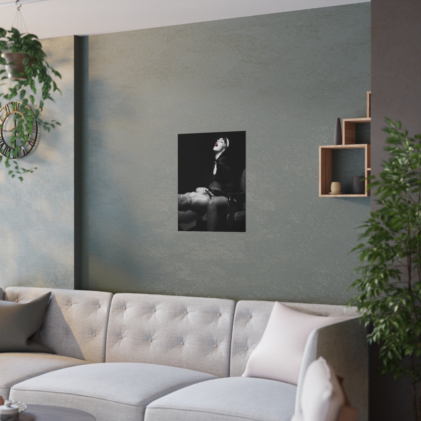 Closer To God - John 6:56 - 210gsm Satin Poster