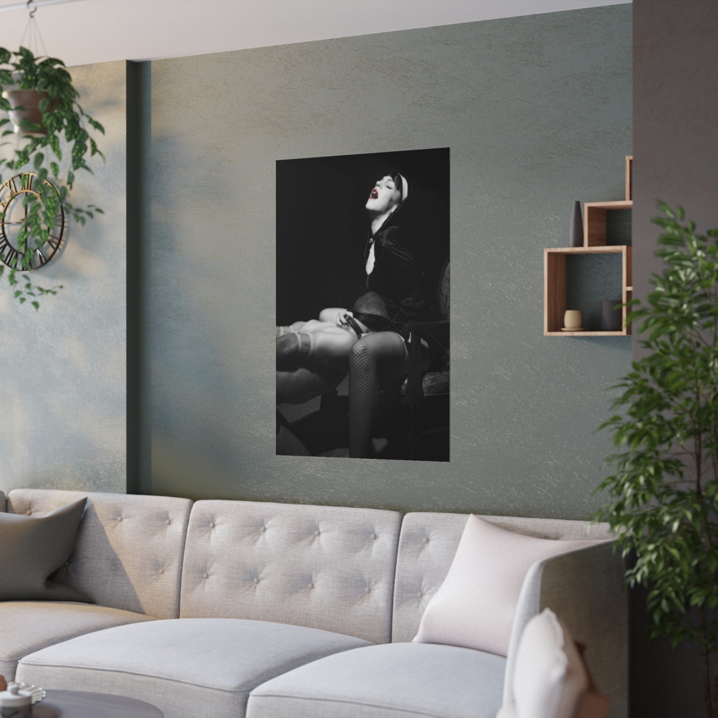 Closer To God - John 6:56 - 210gsm Satin Poster