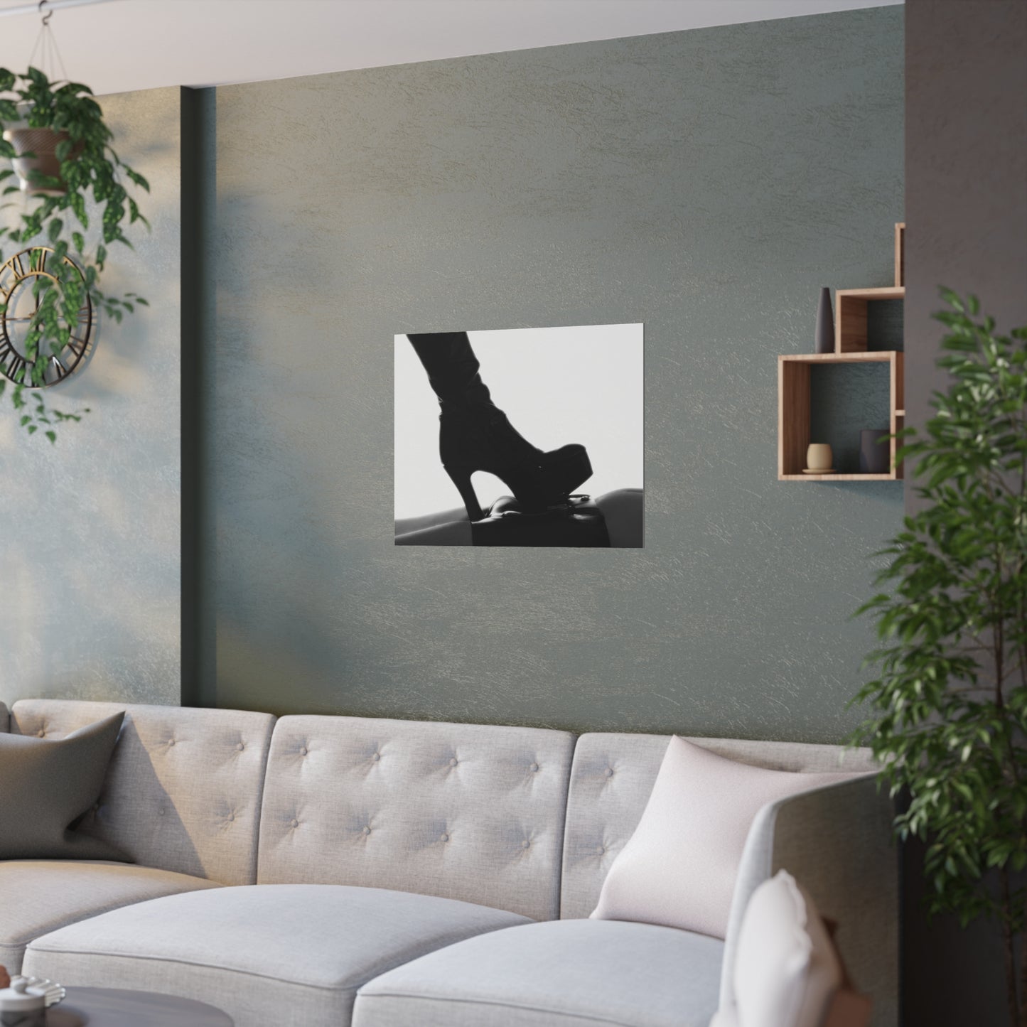 Heel, Boy - 210gsm Satin Poster
