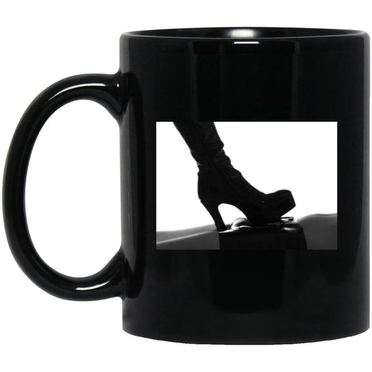 Heel, Boy 11oz Black Gloss Ceramic Mug