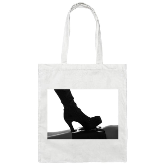 Heel, Boy 6oz. 100% Cotton Canvas Tote Bag
